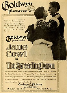 <i>The Spreading Dawn</i> 1917 American film