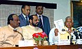 The Union Minister for Railways, Shri Lalu Prasad briefing the Press in New Delhi on February 26, 2005.jpg