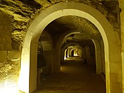 The main tunel in serapeum of Saccara.jpg