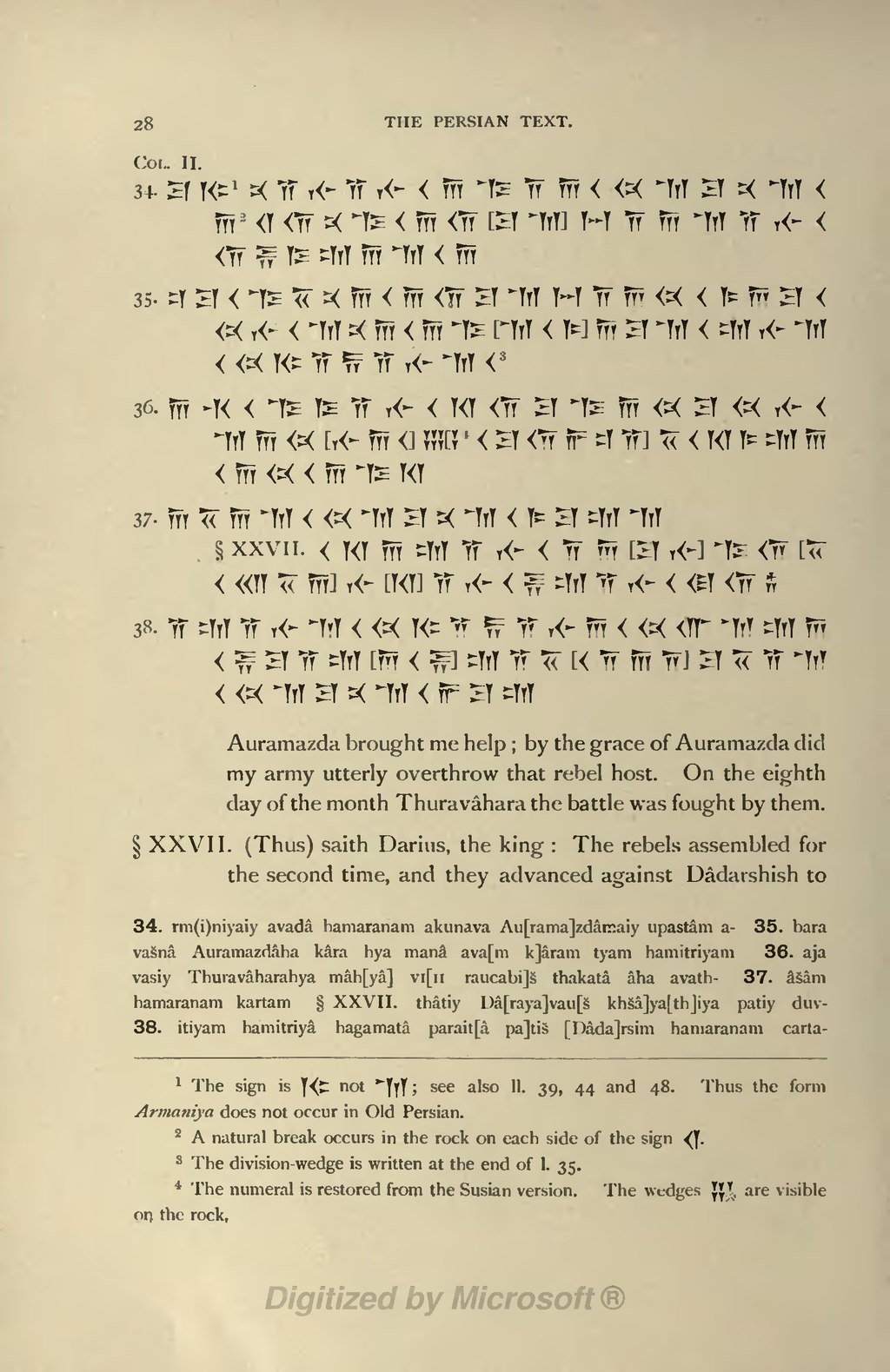 Page The Sculptures And Inscription Of Darius The Great On The Rock Of Behistun In Persia Djvu 148 Wikisource The Free Online Library