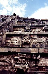Tláloc, representado en Teotihuacán.