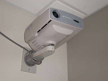 A Topcon ACP 8 projector
