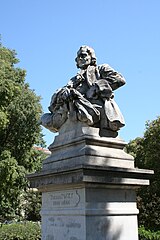 Jean-Antoine Injalbert, Statue de Puget, Toulon, jardín Alexandre Ier.