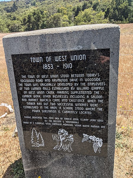 File:Town of West Union plaque.jpg