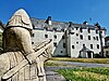 Courtyard of Traquair House