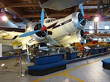 SM.79 at Museo dell'Aeronautica Gianni Caproni Trento-museo Gianni Caproni-hangar2.jpg