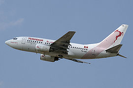 튀니스에어의 보잉 737-600
