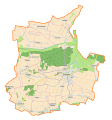 Plan gminy Tyszowce