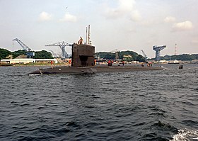 Suuntaa-antava kuva USS-rummusta (SSN-677)