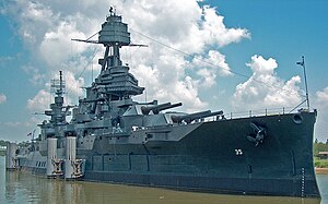 USS Texas již jako muzeum, 2005