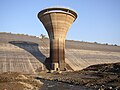 Shaft spillway during renovation work