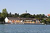 Starnberg vom Starnberger See aus gesehen