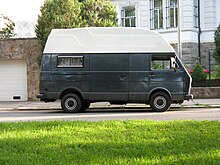 LT 35e LWB with a custom camper high roof VW LT 35e 1989 1. Generation Facelift Wohnmobil Hochdach.jpg