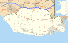 Lavernock is located in Vale of Glamorgan