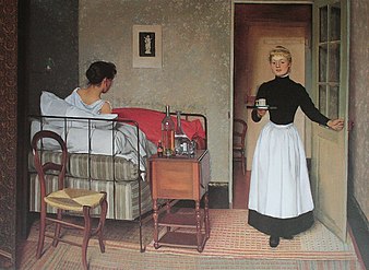 Den syge pige, 1892