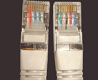 Ethernet crossover cable