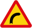 Vienna Convention road sign Aa-1b-V3.svg