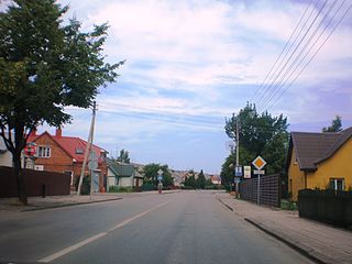 Vilkaviškis City in Suvalkija, Lithuania