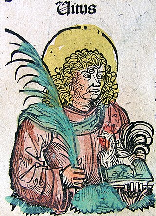 <span class="mw-page-title-main">Saint Vitus</span> Sicilian saint