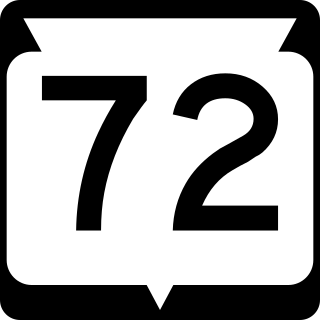 <span class="mw-page-title-main">Wisconsin Highway 72</span>
