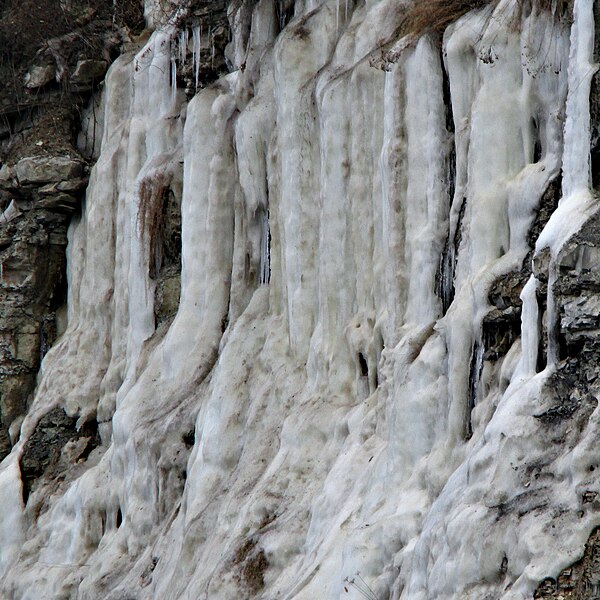 Wall of ice