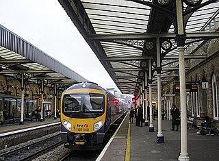 Warrington Central railway station Railway station in Warrington, England