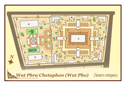 wat pho map