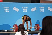 Deutsch: Gewichtheben bei den Olympischen Jugendspielen 2018; Tag 2, 10. Oktober 2018; Jungen 62 kg English: Weightlifting at the 2018 Summer Youth Olympics at 8 October 2018 – Boys' 62 kg