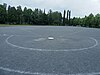 Talsoilan pesäpallokenttä Forssassa, kuvattu heinäkuussa 2023.