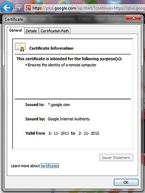 Tls certificate