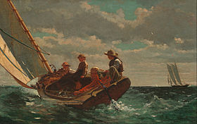 Winslow Homer, Breezing Up (A Fair Wind), 1873–1876