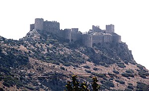 Yılankale from the north