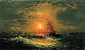 Sunset at Sea 1851