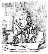 Friedrich, autoportrait vers 1840[94].