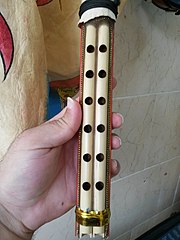 Chanter of bagpipes from Ab Pakhsh