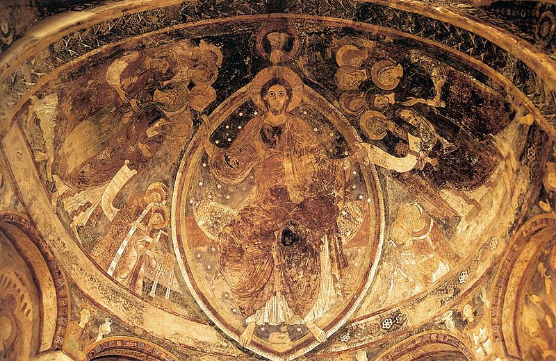 File:11th century unknown painters - Christ in Majesty - WGA19712.jpg