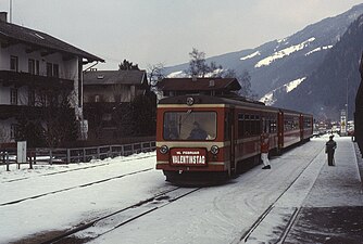 Arrival at Mayrhofen