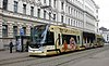 Modern low-floor Skoda trams are the mainstay of the Rigas Satiksme tram fleet