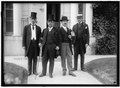 1ST PAN AMERICAN FINANCIAL CONFERENCE, WASHINGTON, D.C., MAY 1915. DR. ROBERTO ANCIZAR; SEC. OF LEG. OF COLOMBIA; SANTIAGO P. TRIANO, DEL. FROM COLOMBIA; V. VILLAMEL, OF ARGENTINE; JOHN LCCN2016866427.tif