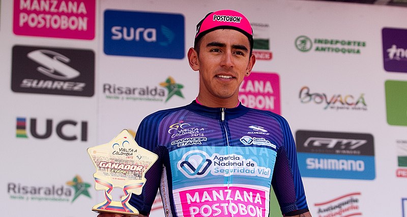 File:1 Etapa-Vuelta a Colombia 2018-Ciclista Sebastian Molano Ganador Etapa.jpg