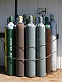 2008-07-24 Bundle of compressed gas bottles.jpg