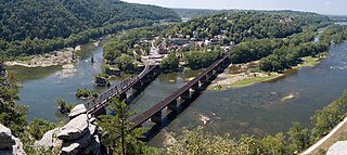 <span class="mw-page-title-main">Harpers Ferry National Historical Park</span> Park at confluence of Virginia, West Virginia and Maryland in the United States