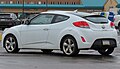 2012 Hyundai Veloster, rear left view