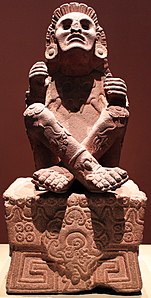 Statuie a zeului Xochipilli