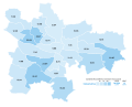 2017 Conservative vote share