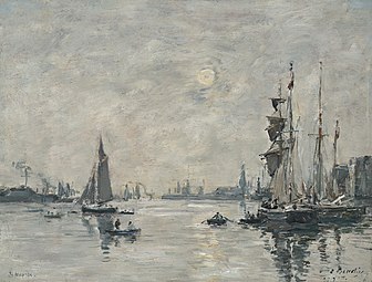 Le Havre. L'avant-port, 1889 Collection privée, Vente 2022[89]