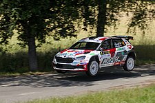 Jan Kopecký s Fabií RS Rally2