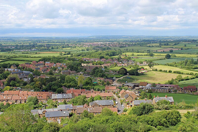 File:A distant view of Martock from Ham Hill - geograph.org.uk - 4511427.jpg