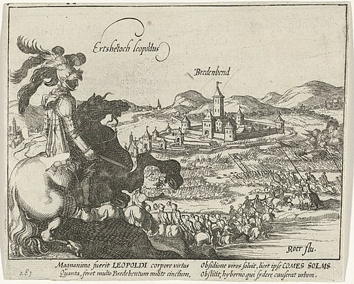 Aartshertog Leopold ontzet Breitenbend, 1610, RP-P-OB-80.617