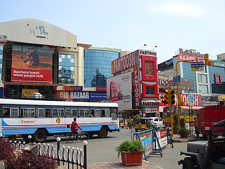 Various shopping outlets in Abids